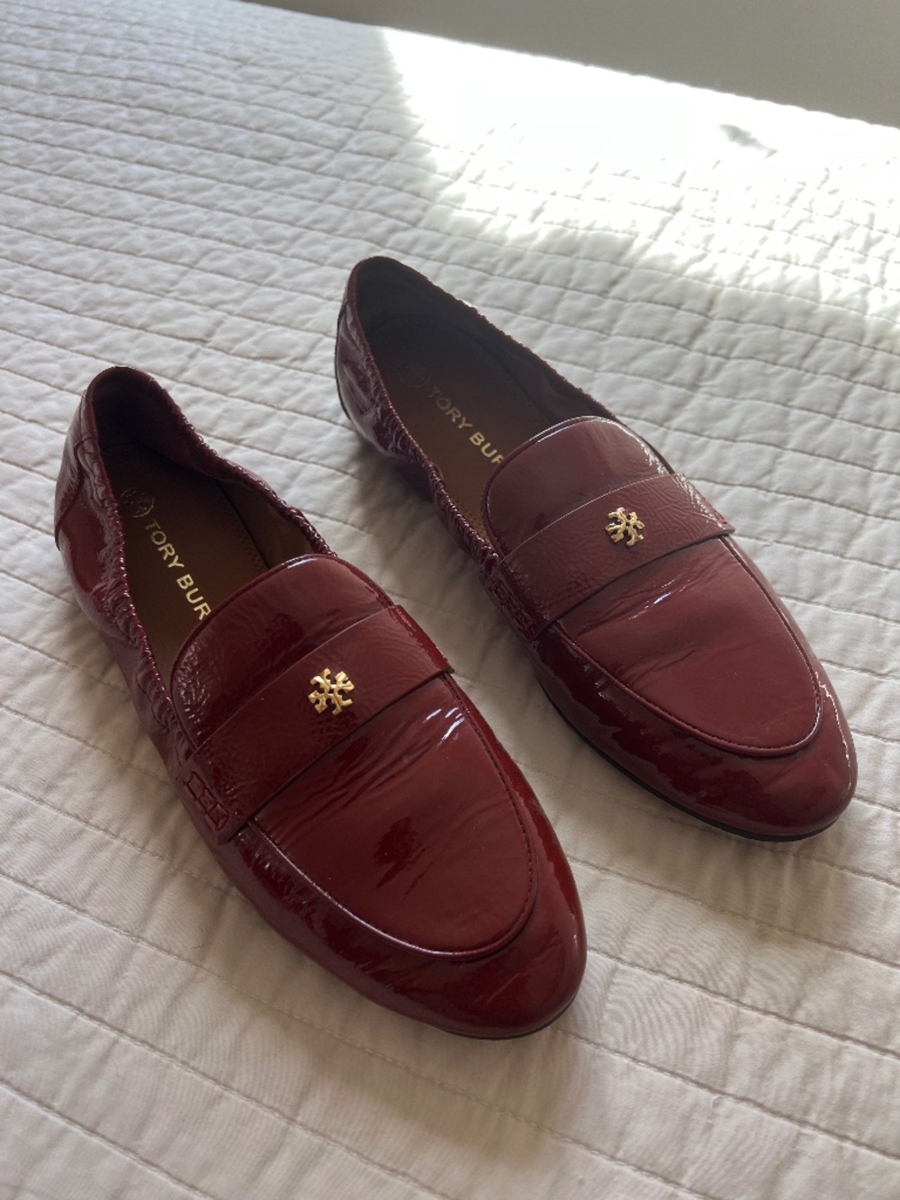 Tory Burch Ballet Loafer.  Smoke Paprika.  Sz. 8-1/2.